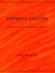 cover Orpheus Singing Alto Sax and Piano cover